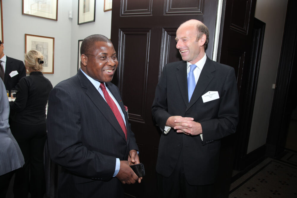 HE Bernard Sande, High Commissioner for Malawi and Rupert Goodman DL, Chairman and Founder of FIRST