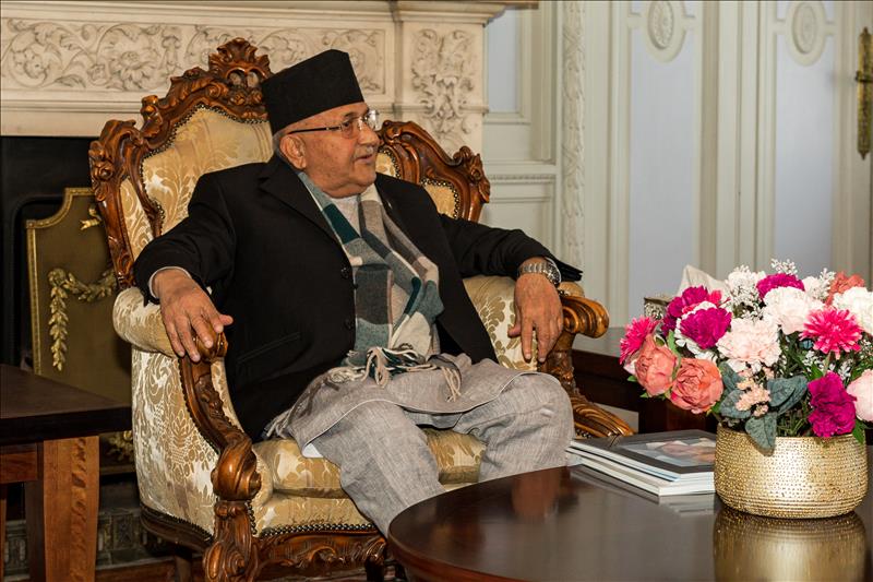 Khadga Prasad Sharma Oli, Prime Minister of Nepal