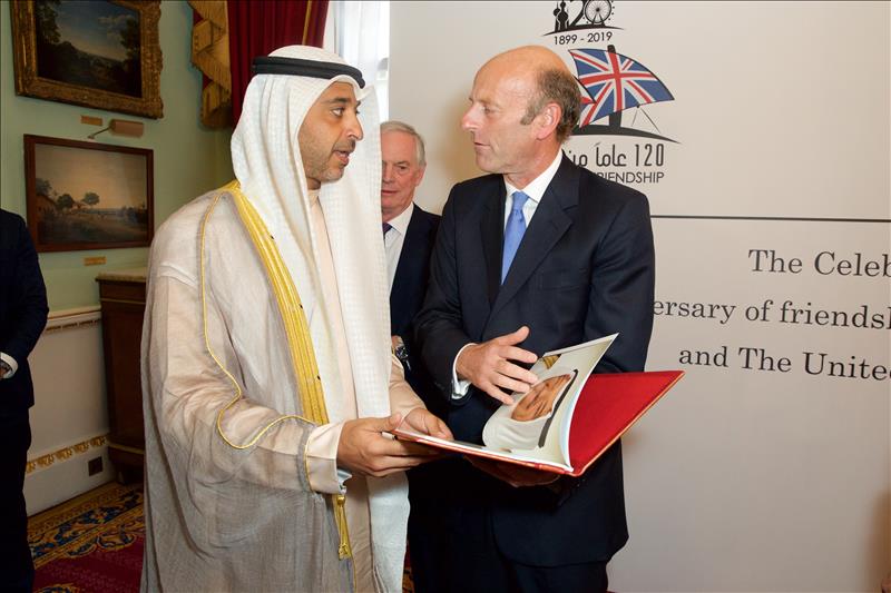  HE Sheikh Mohamed Abdullah Al Mubarak Al Sabah, The Envoy of HH the Amir of Kuwait Sheikh Mohammed Al Abdullah, Rupert Goodman DL