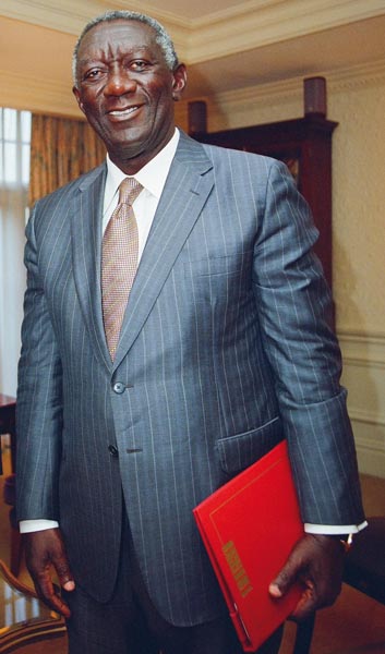 HE John Agyekum Kufuor, President of the Republic of Ghana