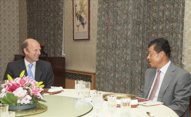 Rupert Goodman DL, Chairman and Founder of FIRST, and HE Liu Xiaoming, Ambassador of the People's Republic of China to the United Kingdom