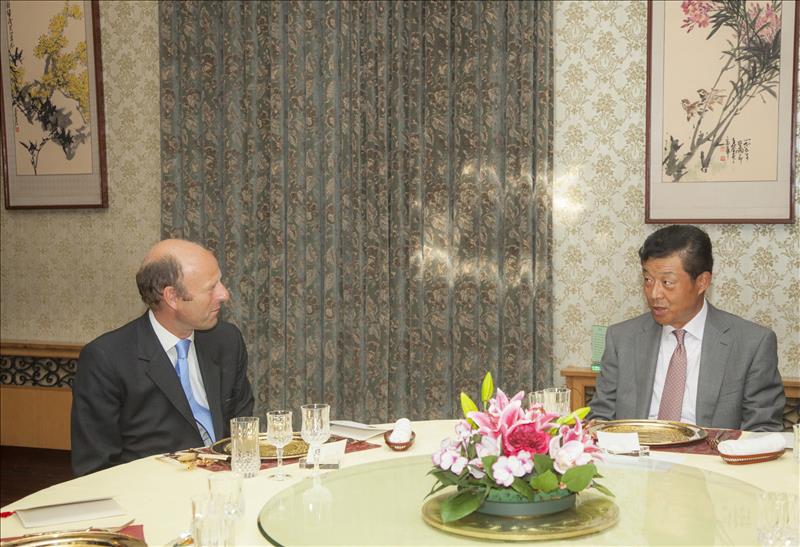 Rupert Goodman DL, Chairman and Founder of FIRST, and HE Liu Xiaoming, Ambassador of the People's Republic of China to the United Kingdom