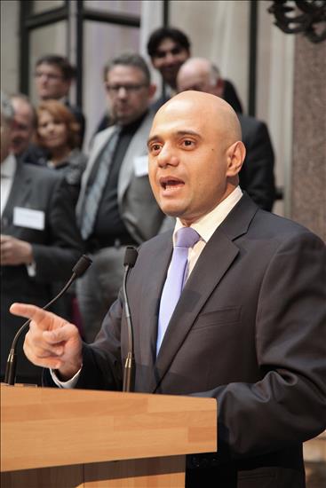Rt Hon Sajid Javid MP, Secretary of State for Culture, Media and Sport