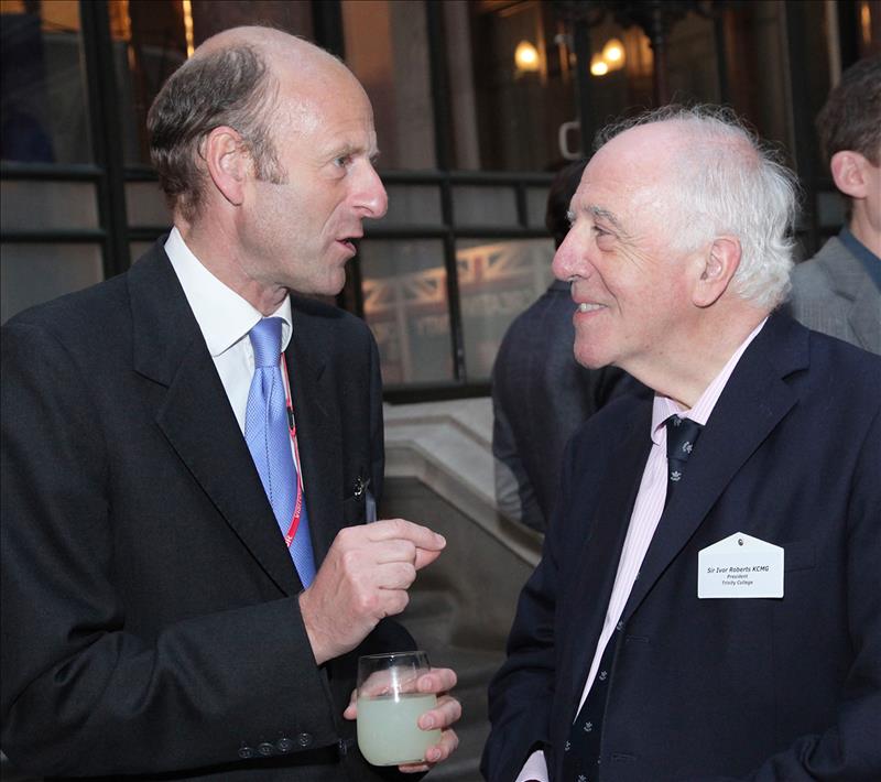 Rupert Goodman DL, Chairman and Founder of FIRST and Sir Ivor Roberts KCMG, President of Trinity College, Oxford