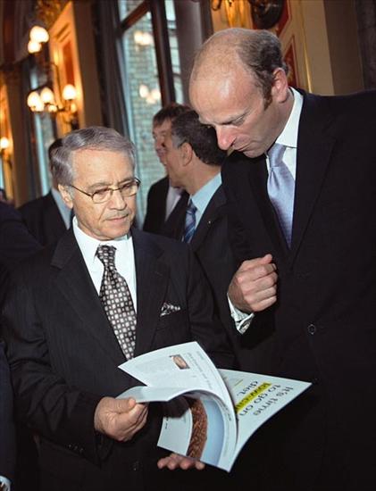HE Dr Chakib Khelil, Minister of Energy and Mines for Algeria with Rupert Goodman, Chairman of FIRST