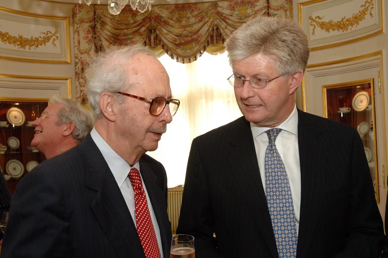 Lord Dahrendorf KBE and HE Howard Drake OBE