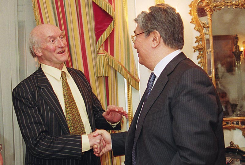 Lord Anderson of Swansea and HE Kassymzhomart Tokaev, Foreign Minister of Kazakhstan