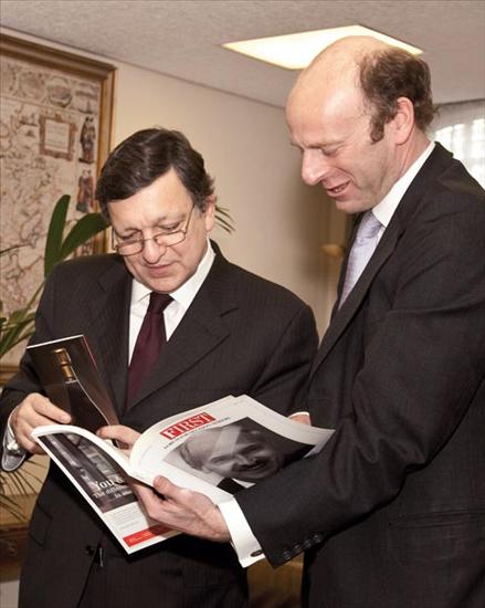 José Manuel Barroso, President of the European Commission and Rupert Goodman, Chairman and Founder of FIRST