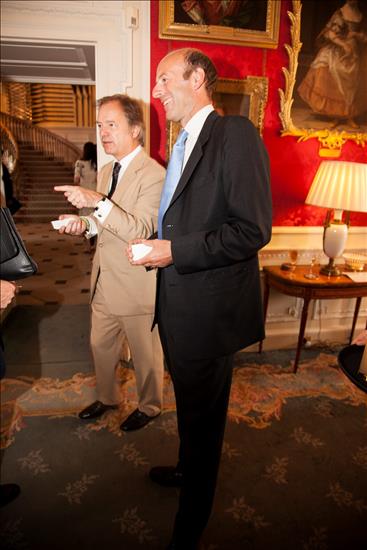 The Rt Hon Hugo Swire MP, Minister of State, FCO, and Rupert Goodman DL, Founder and Chairman of FIRST