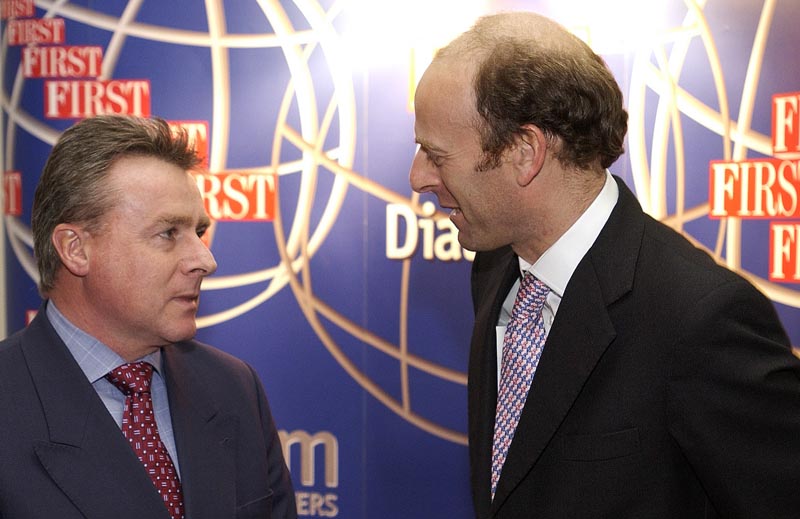 Peter Draycott, Director of British Offset Office and Rupert Goodman, Chairman of FIRST