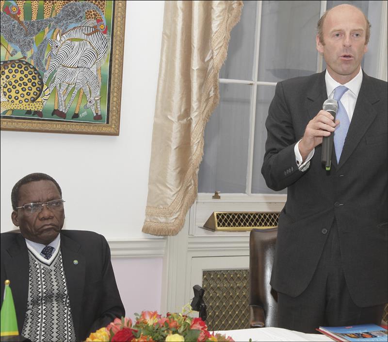 Hon. Mizengo Kayanza Peter Pinda MP, Prime Minister of Tanzania and Rupert Goodman DL, Chairman and Founder, FIRST