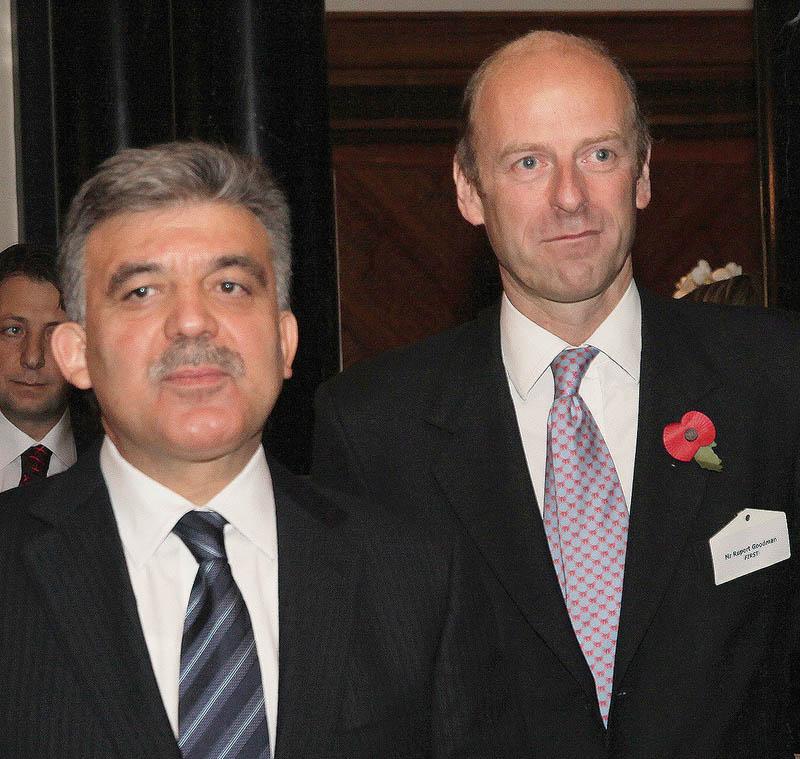 HE Abdullah Gül, President of the Republic of Turkey, Rupert Goodman, Chairman and Founder of FIRST