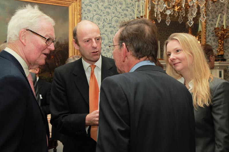 Rt Hon Lord Hurd of Westwell CH CBE, Chairman of FIRST Advisory Council, Rupert Goodman, Chairman and Founder of FIRST, HE Johan Verbeke, Ambassador, Embassy of Belgium and HE Nicola Clase, Ambassador, Embassy of Sweden