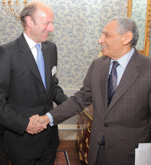 Rupert Goodman, Chairman, FIRST and HE Mr Khaled Al-Duwaisan GCVO, Ambassador of the Embassy of the State of Kuwait