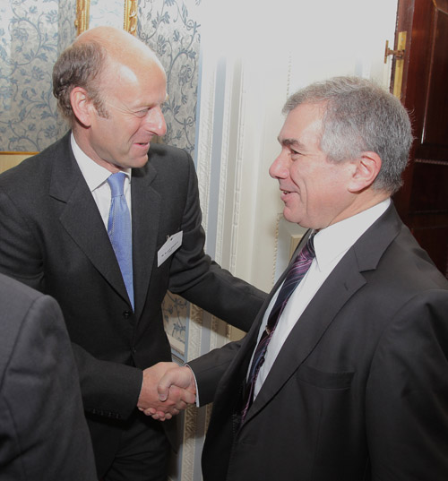 Rupert Goodman, Chairman, FIRST and HE Dr Ünal Çeviköz, Ambassador, Embassy of Turkey