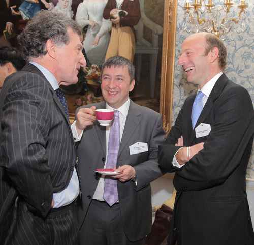 Sir Kevin Tebbit, Chairman, Finmeccanica UK Ltd, Victor Chavez, Chief Executive Officer, Thales UK Plc and Rupert Goodman, Chairman, FIRST