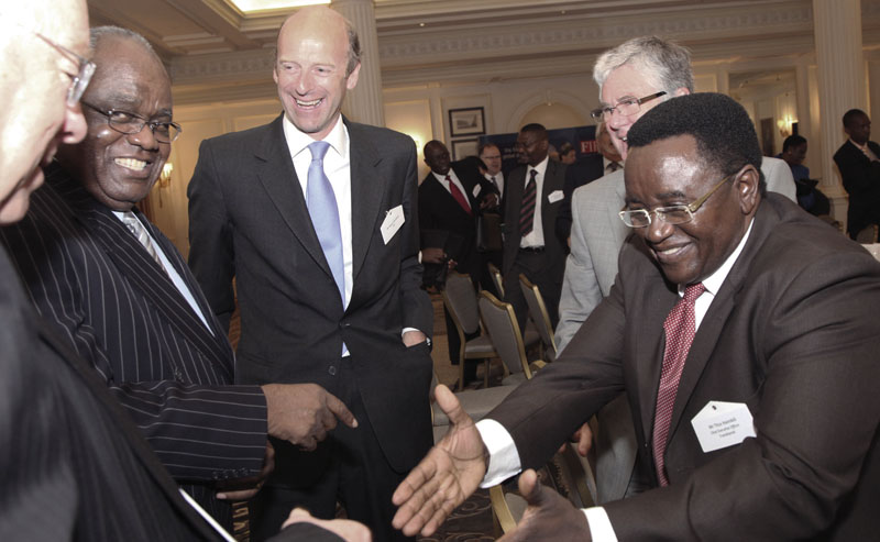 Lord Cormack DL FSA, Special Advisor, FIRST, HE Dr Hifikepunye Pohamba, President of the Republic of Namibia, Rupert Goodman Chairman and Founder, FIRST, Rod Webster, Chief Executive Officer, Weatherly International plc and Titus Haimbili, CEO, TransNamib