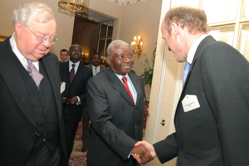 Lord Cormack DL FSA, Special Advisor, FIRST, HE Armando Emílio Guebuza, President of the Republic of Mozambique and Rupert Goodman, Chairman and Founder of FIRST