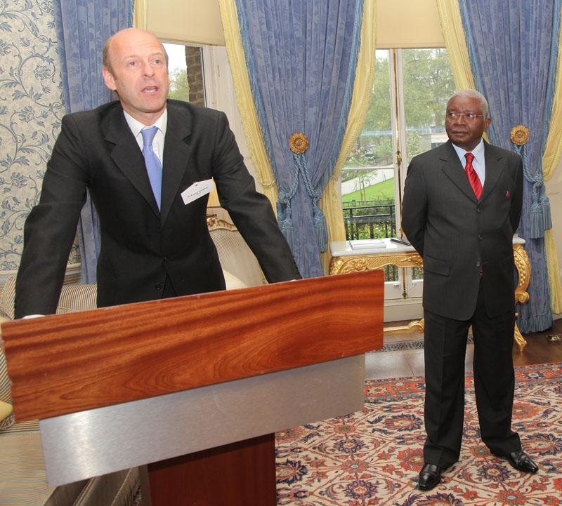 Rupert Goodman, Chairman and Founder of FIRST and HE Armando Emílio Guebuza, President of the Republic of Mozambique