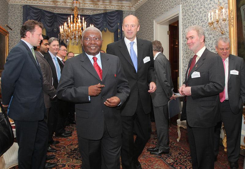 HE Armando Emílio Guebuza, President of the Republic of Mozambique, Rupert Goodman, Chairman and Founder of FIRST and Mark Rose, Chief Executive Officer, Flora and Fauna International