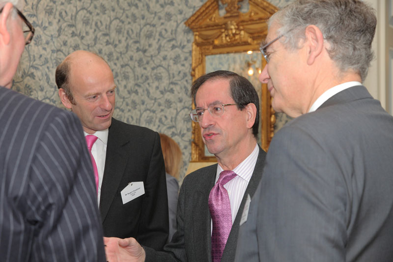 Rupert Goodman, Chairman and Founder of FIRST, HE Miguel Solano-López, Ambassador, Embassy of Paraguay and Jacques Arnold, Special Advisor, FIRST