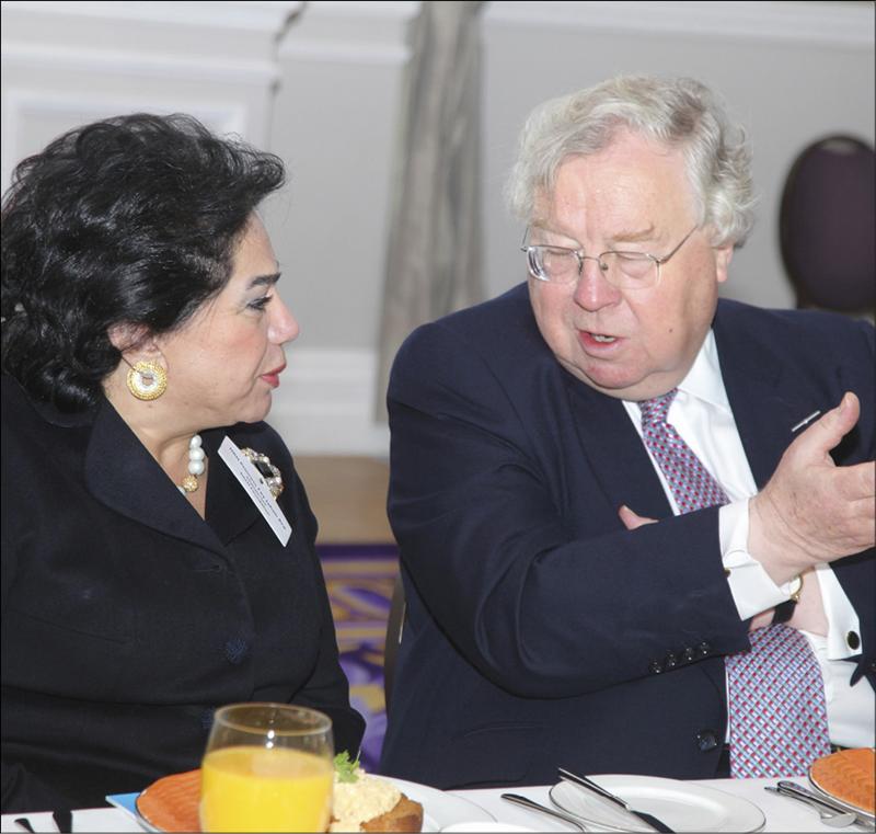 HRH Princess Fay Jahan Ara, Chairperson, RACH Foundation and Lord Cormack FSA DL