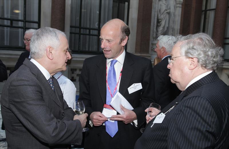 Richard Paniguian CBE, Head, UKTI Defence and Security Organisation, Rupert Goodman DL, and Lord Cormack DL FSA