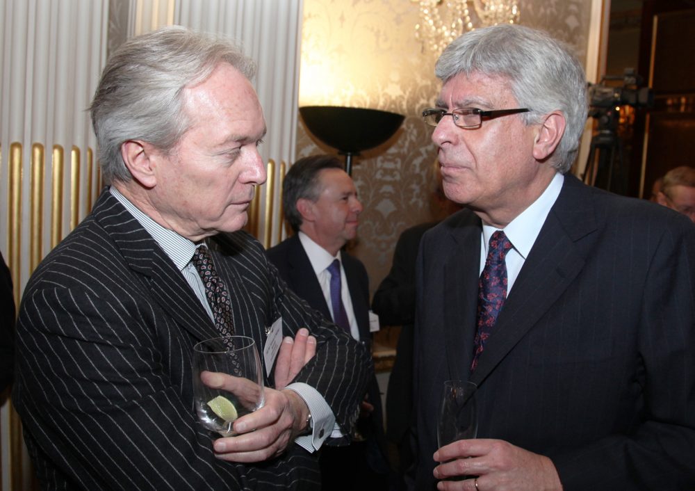 HE Tomás Muller Sproat, Ambassador, Embassy of Chile and HE Julio Moreira Moran, Ambassador, Embassy of the Republic of Uruguay