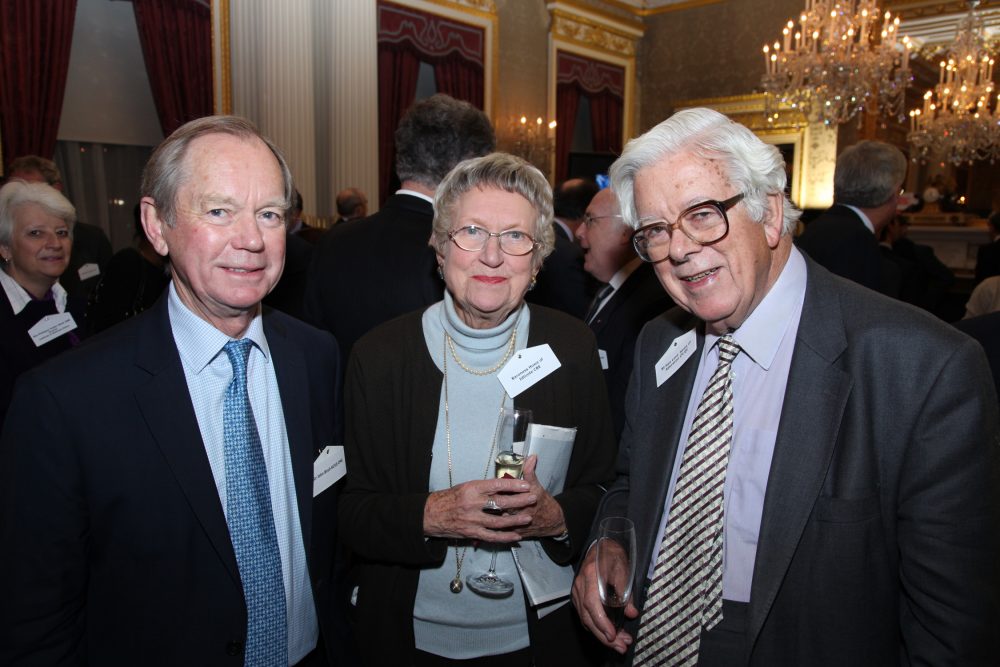 Sir John Birch KCVO CMG, Non-Executive Director, AEGIS, Baroness Howe of Idlicote CBE and Rt Hon Lord Howe of Aberavon CH QC PC