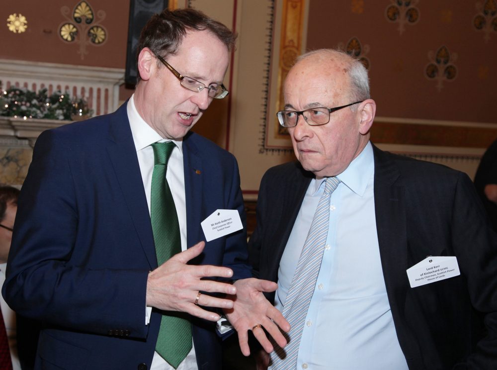 Keith Anderson, Chief Corporate Officer, Scottish Power, and Lord Kerr of Kinlochard GCMG, Deputy Chairman, Scottish Power