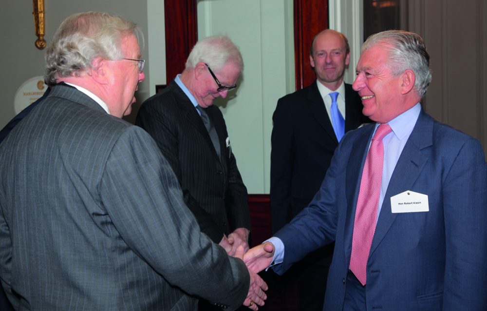 Lord Cormack DL FSA, Senior Advisor, FIRST, Lord Hurd of Westwell CH CBE, Chairman, FIRST Advisory Council, Rupert Goodman DL, Chairman and Founder of FIRST and Hon Robert Kissin