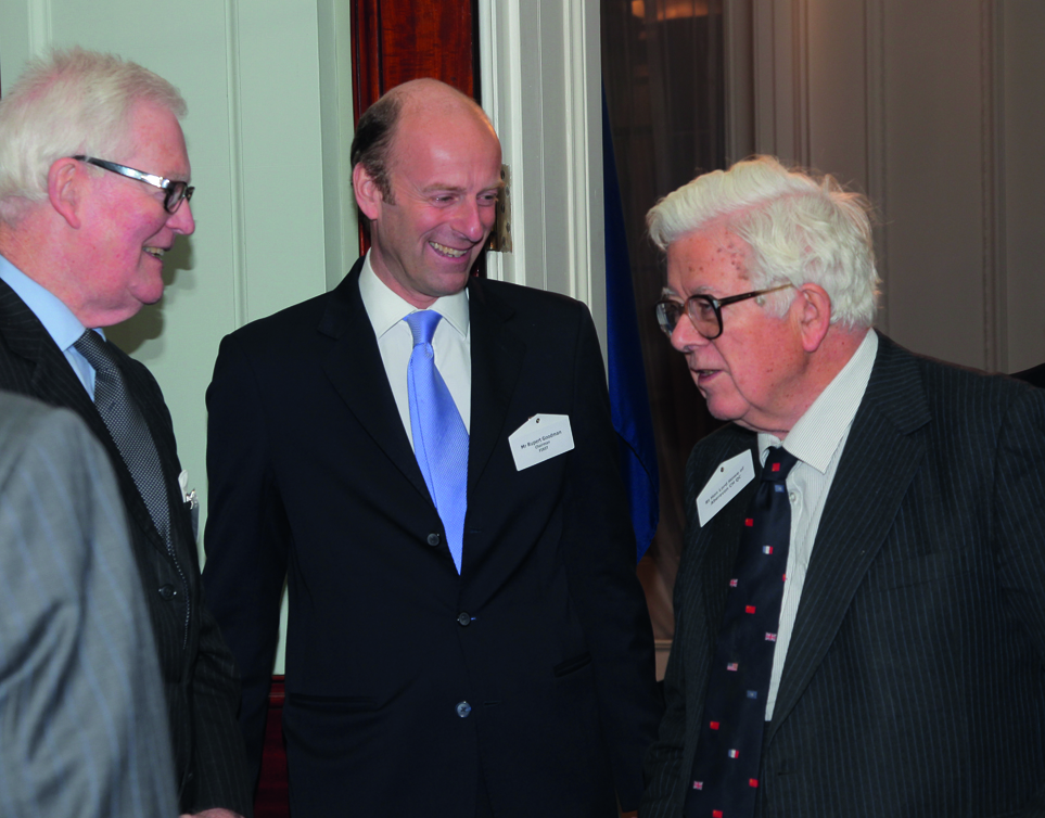 Lord Hurd of Westwell CH CBE, Chairman, FIRST Advisory Council, Rupert Goodman, Chairman and Founder of FIRST and Rt Hon Lord Howe of Aberavon CH QC
