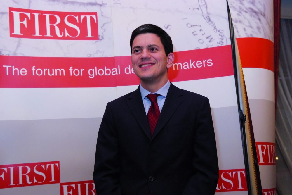Rt Hon David Miliband MP, Secretary of State for Foreign and Commonwealth Affairs