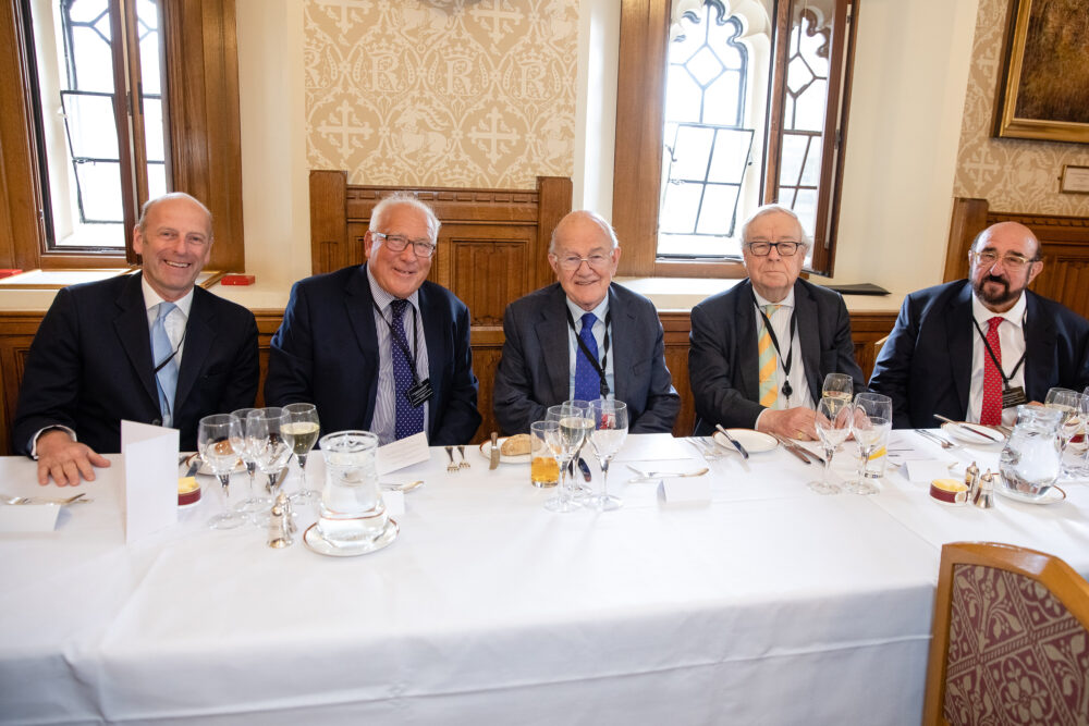 Rupert Goodman DL, Sir John Timpson CBE, Rt Hon Lord Judge PC, The Lord Cormack, Dr Jan Telensky