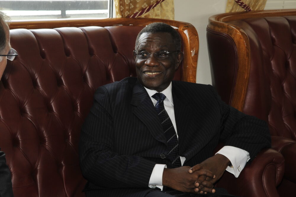 HE Professor John Evans Atta Mills, President of Ghana