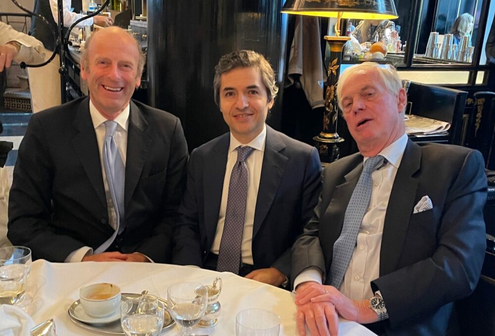 Rupert Goodman, Chairman of FIRST, HE Koray Ertas, Turkish Ambassador to the United Kingdom, and Rt Hon. Lord Astor of Hever PC DL
