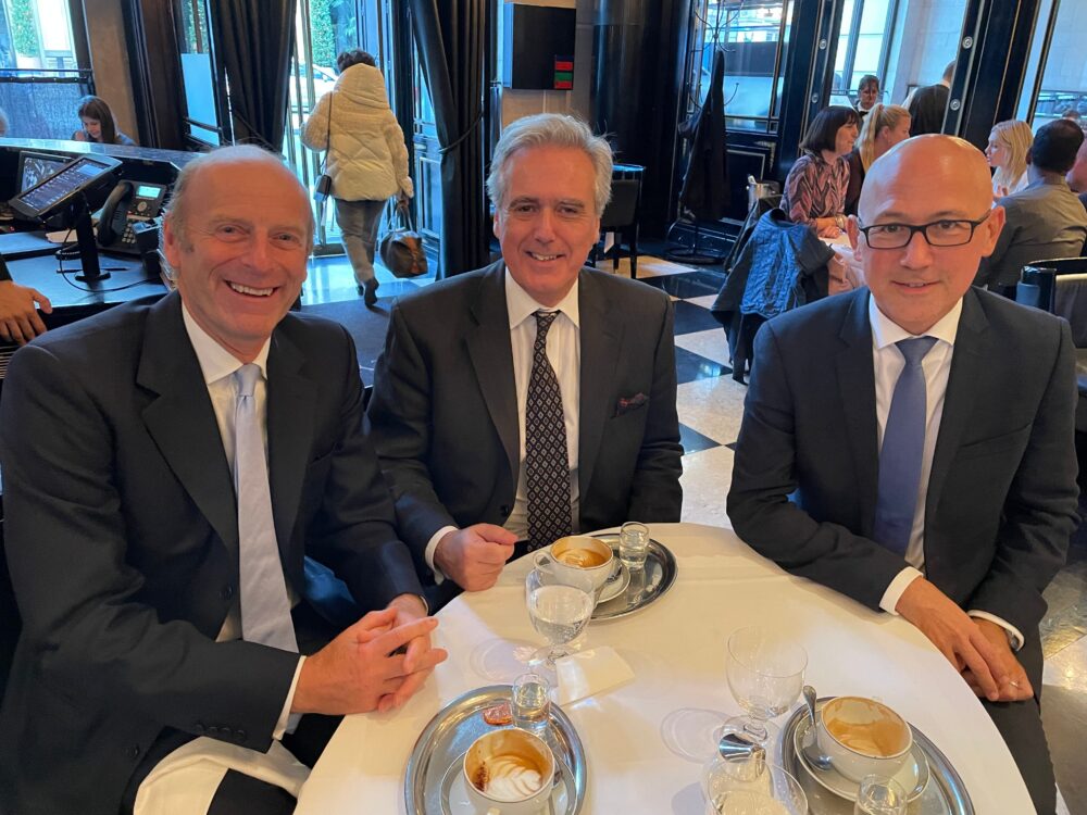 Rupert Goodman, Chairman of FIRST, Mark Garnier MP, Prime Minister’s Trade Envoy for Thailand, and HE Mark Gooding OBE, HM Ambassador to Thailand