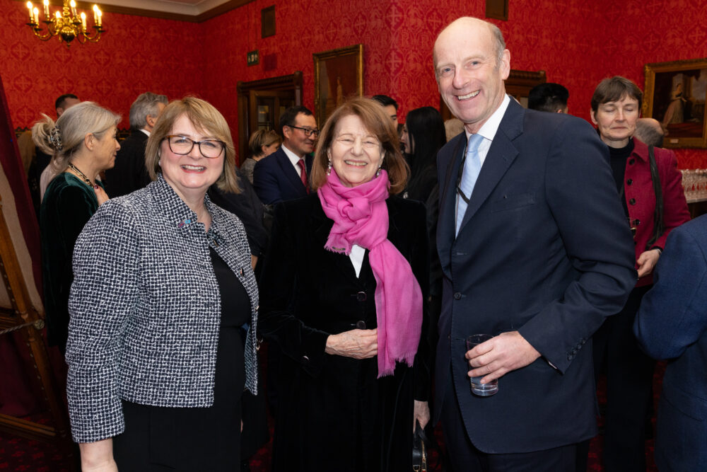 HE Kathy Leach, HM Ambassador to the Republic of Kazakhstan, Baroness Nicholson, Prime Minister's Trade Envoy, and Rupert Goodman, Chairman of the British-Kazakh Society