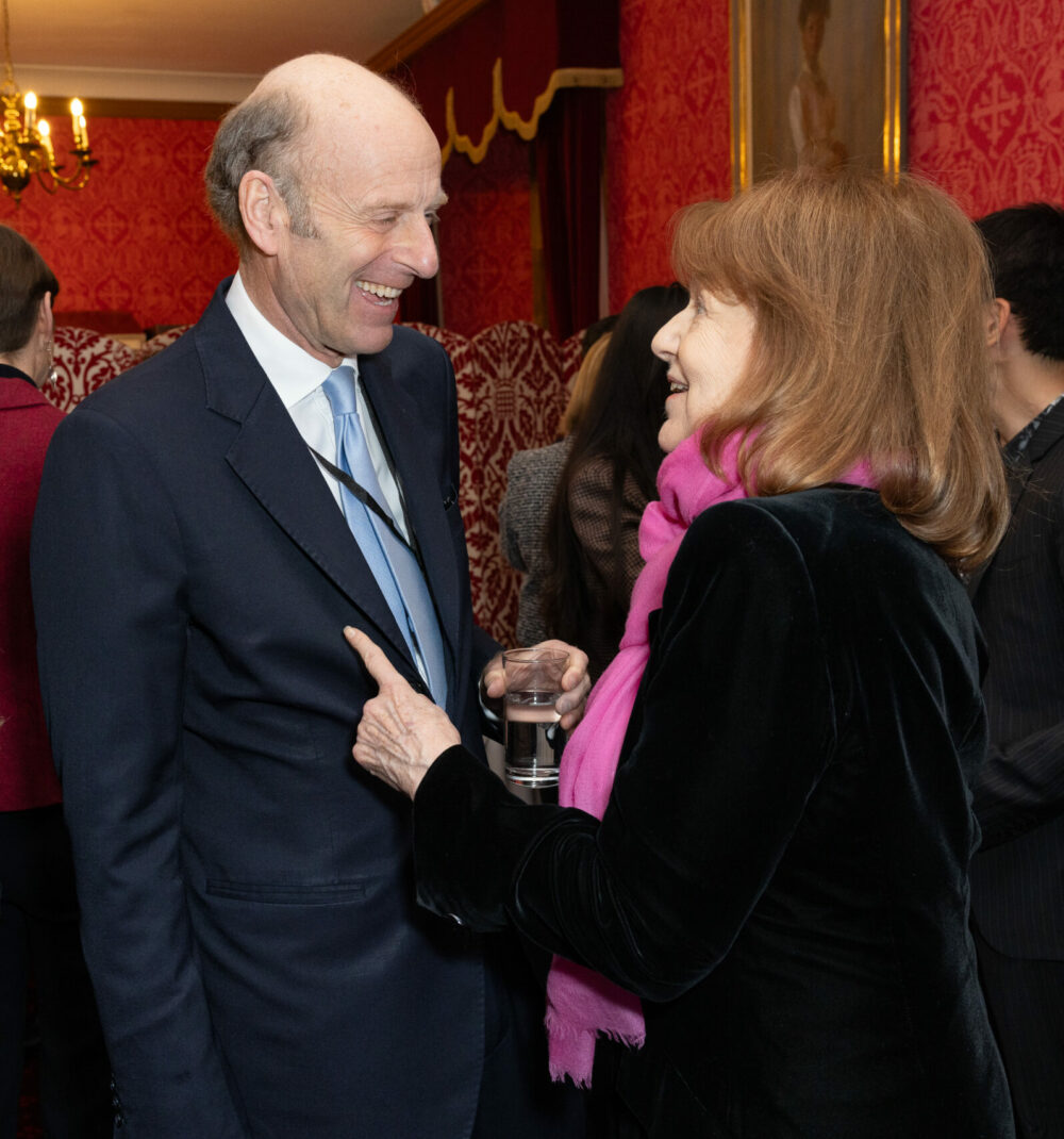 Rupert Goodman, Chairman of the British-Kazakh Society, and Baroness Nicholson, Prime Minister's Trade Envoy