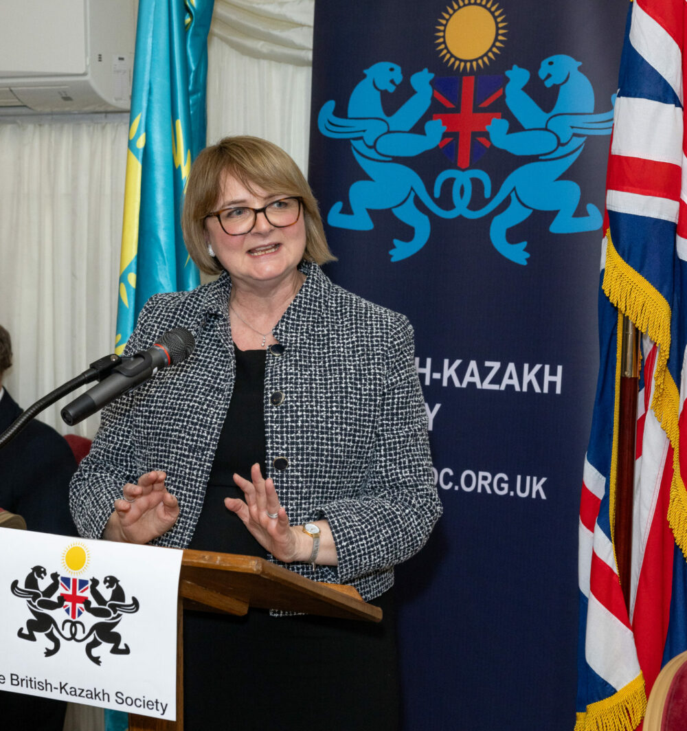 HE Kathy Leach, HM Ambassador to the Republic of Kazakhstan