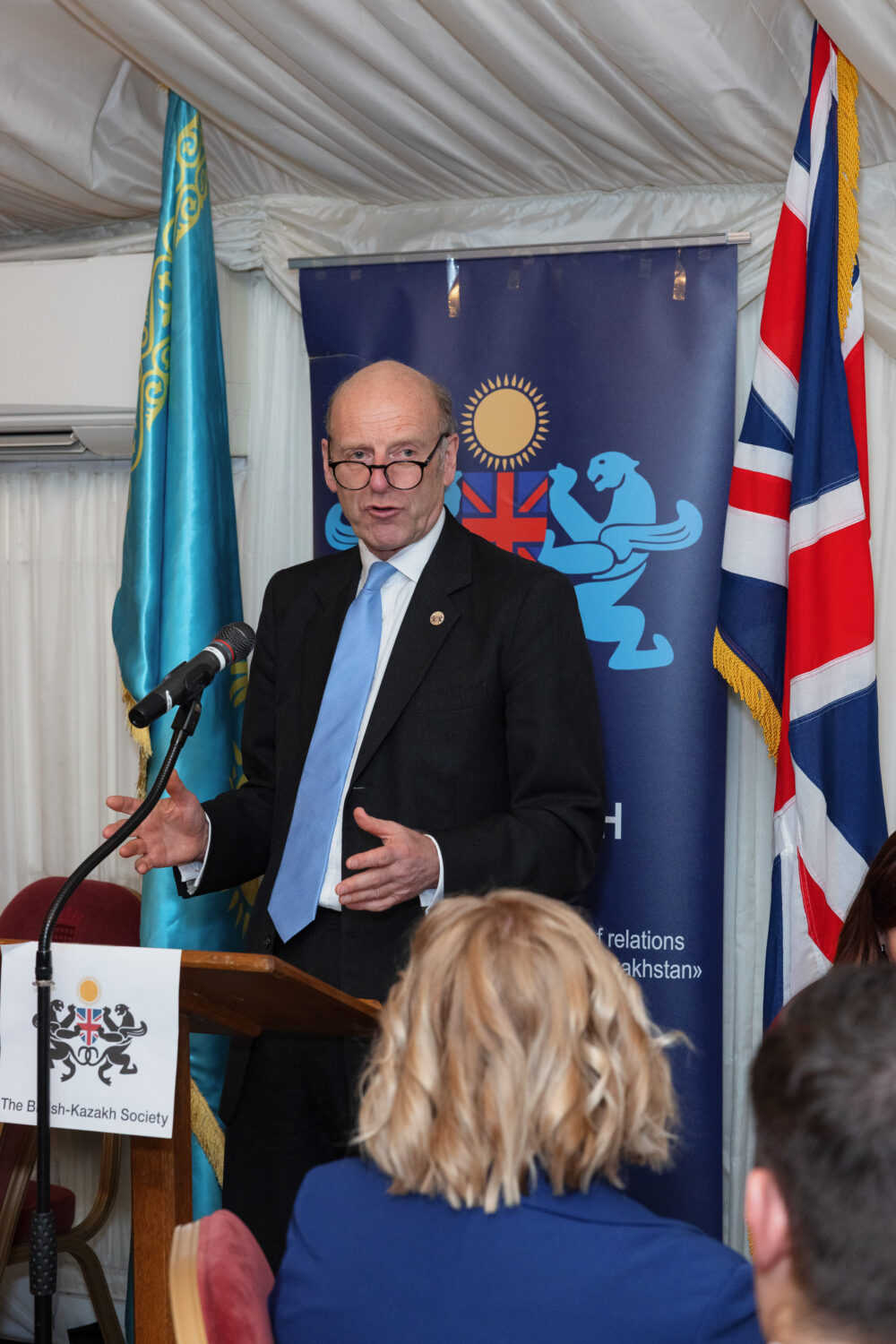 Rupert Goodman OBE DL addresses the House of Lords dinner