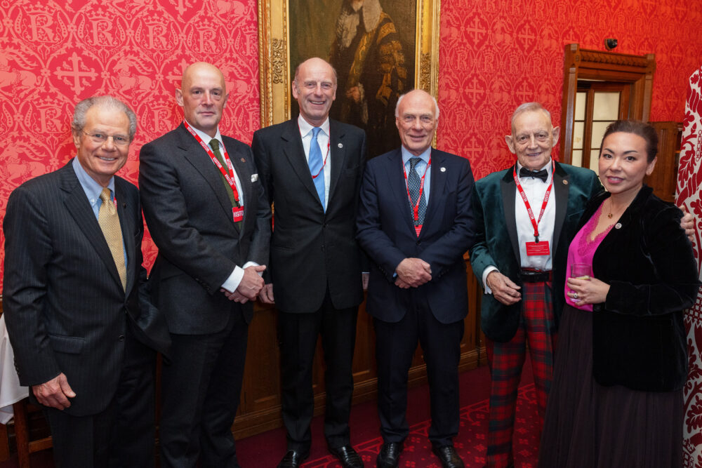 David Skeels, Nicholas Pomeroy, Rupert Goodman OBE DL, David Hardy, Fergus Robertson, and Mira Abdrakhmanova